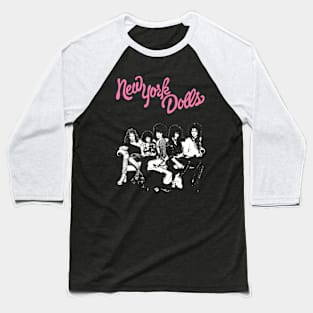 Band Retro My Hair (2) Baseball T-Shirt